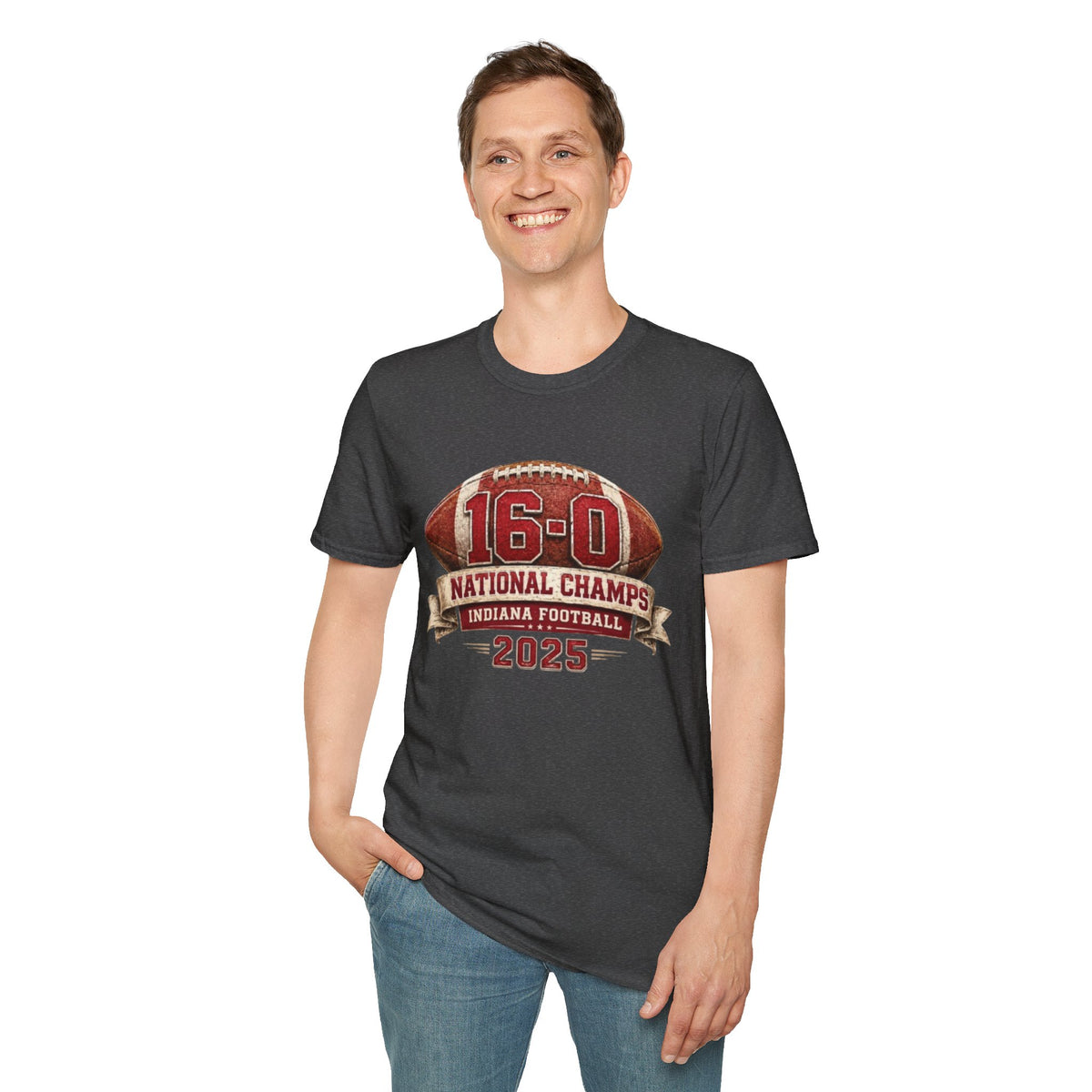 Indiana Football 2025 Championship T-Shirt