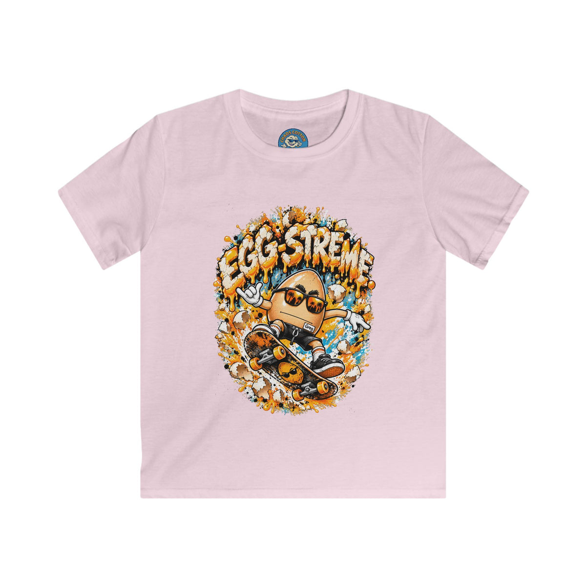 Greg the Egg "Egg-streme" Kids T-Shirt