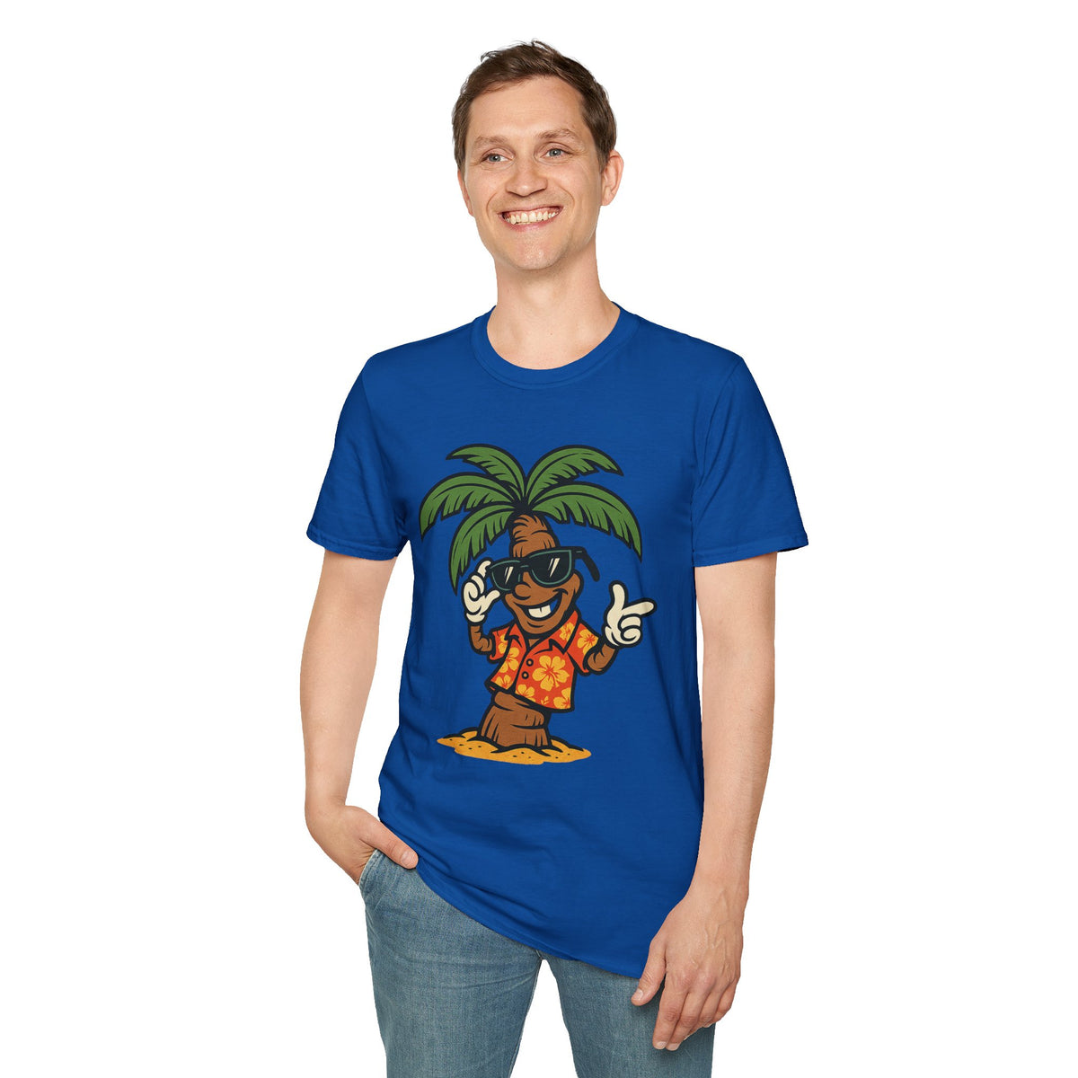 Palm Tree Party Dude T-Shirt