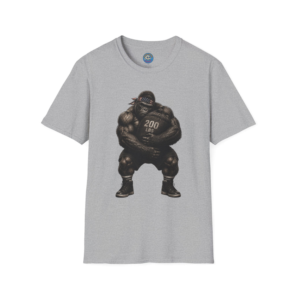 Gorilla Weightlifting T-Shirt (Strongman)
