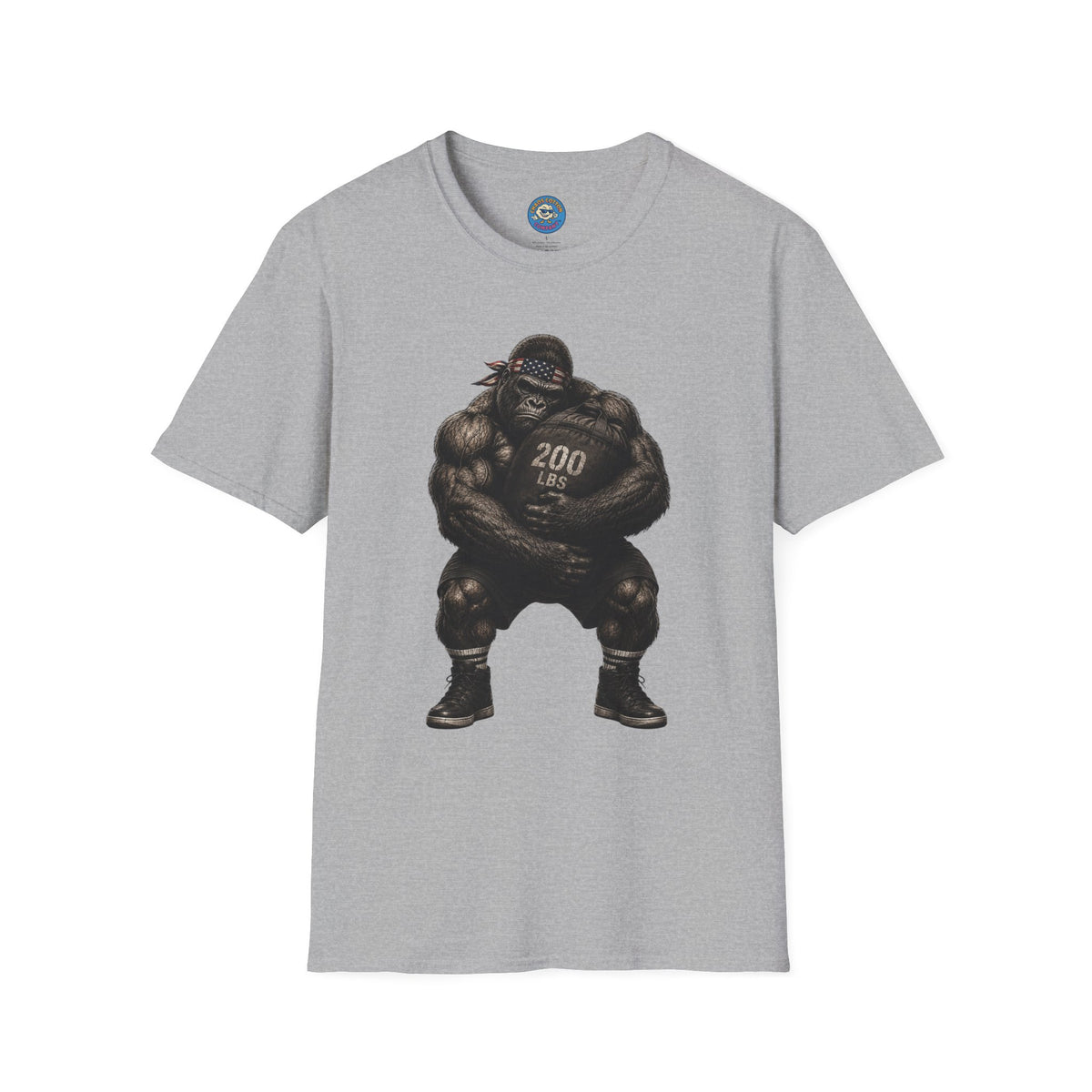 Gorilla Weightlifting T-Shirt (Strongman)