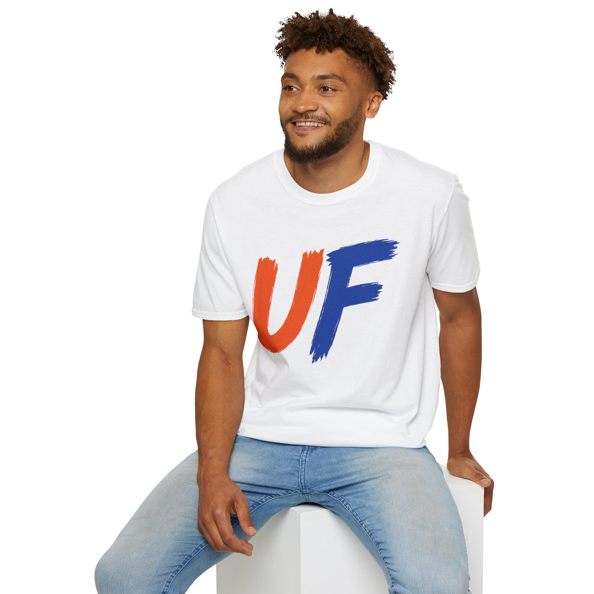University of Florida "UF" Brush Stroke T-Shirt