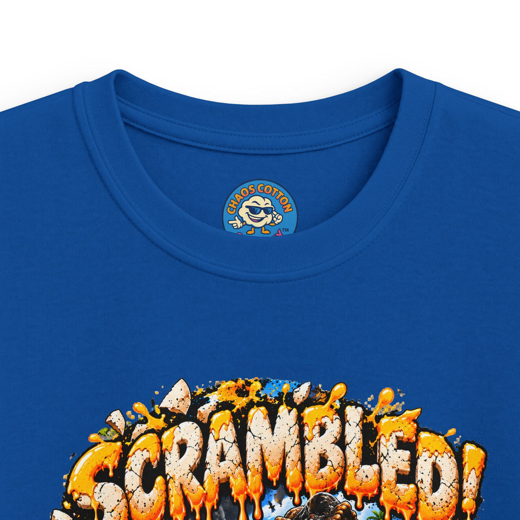 Greg the Egg "Scrambled Dinosaur" Kids T-Shirt