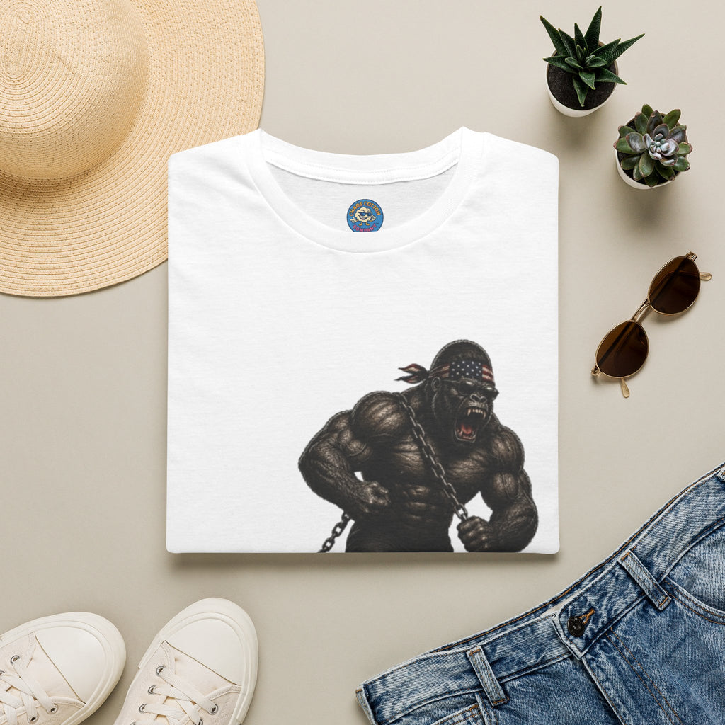 Gorilla Weightlifting T-Shirt (Tire Drag)