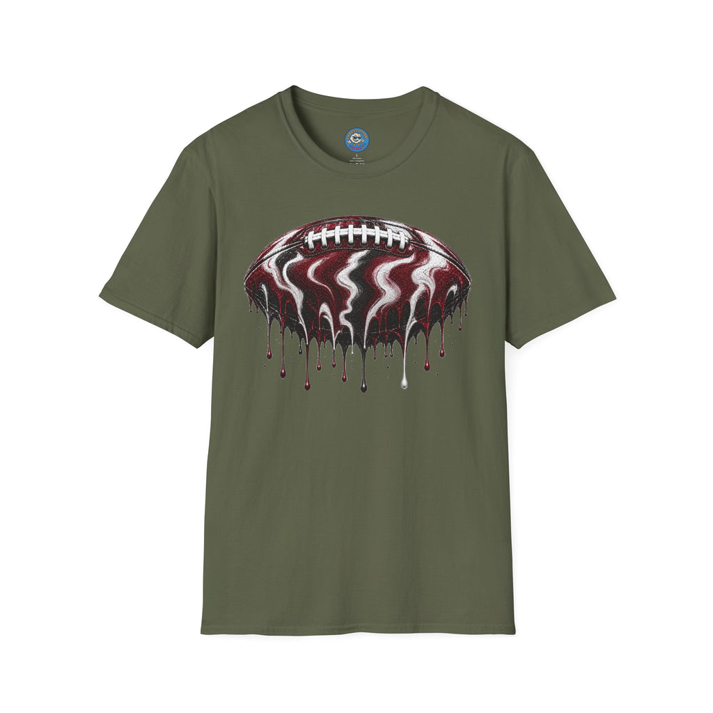 South Carolina Gamecocks Drip Football T-Shirt
