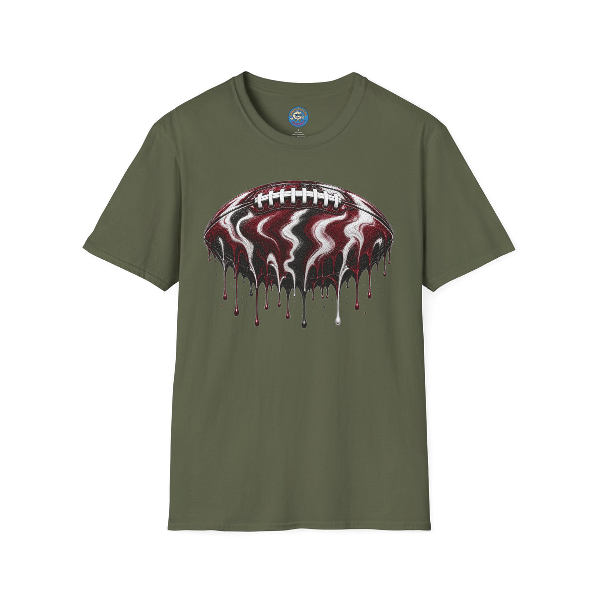 South Carolina Gamecocks Drip Football T-Shirt