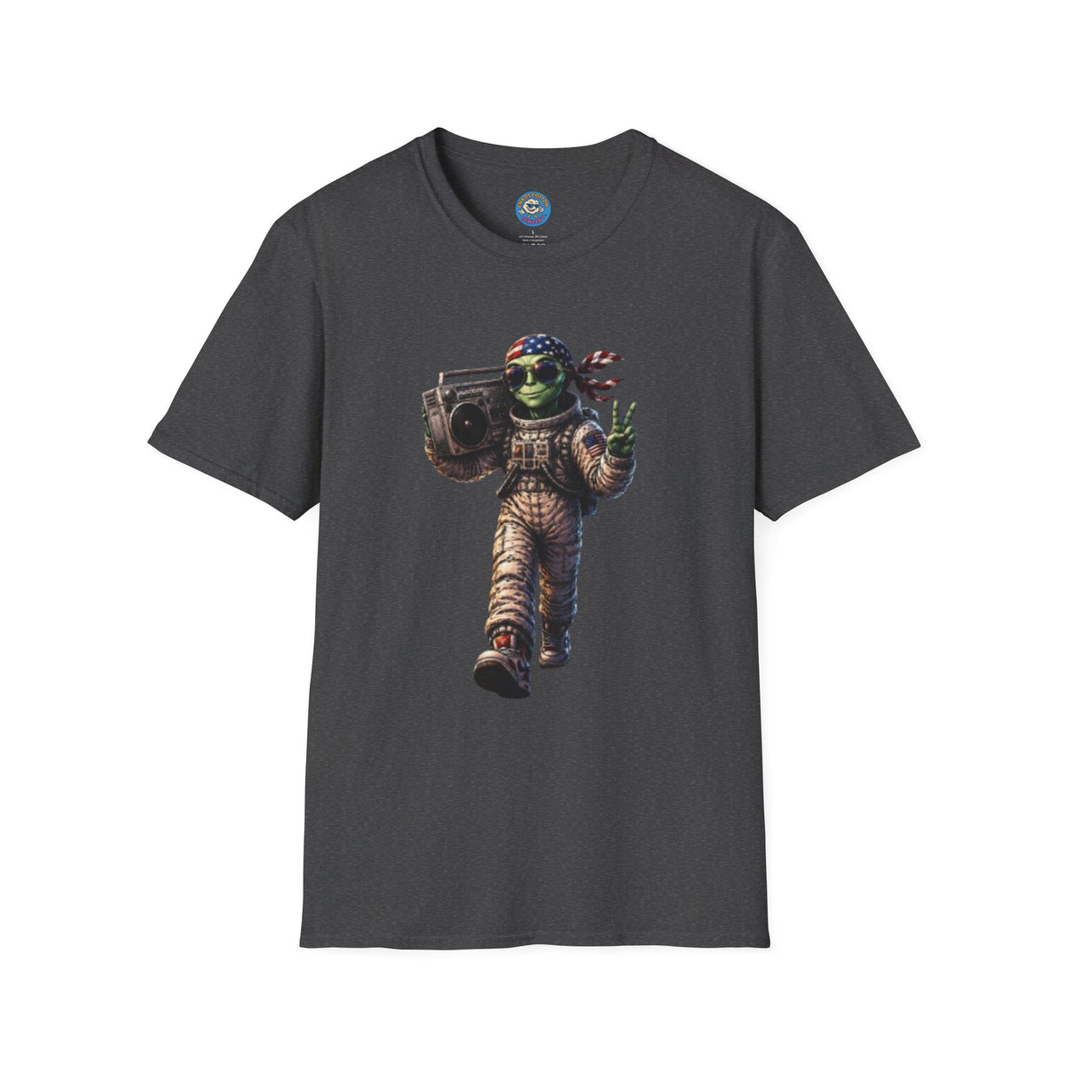 Cosmic Mixtape Alien Astronaut T-Shirt
