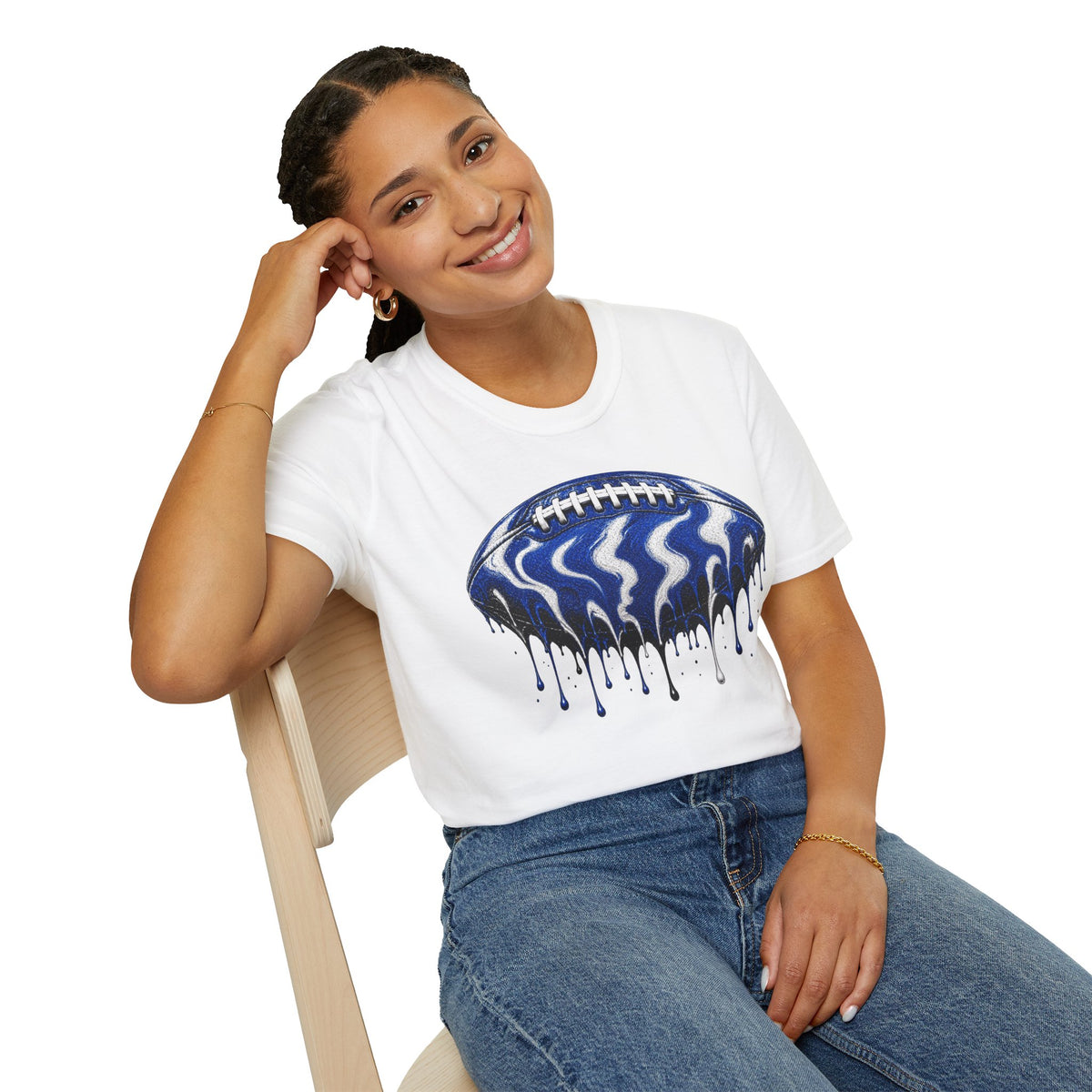Kentucky Wildcats Drip Football T-Shirt