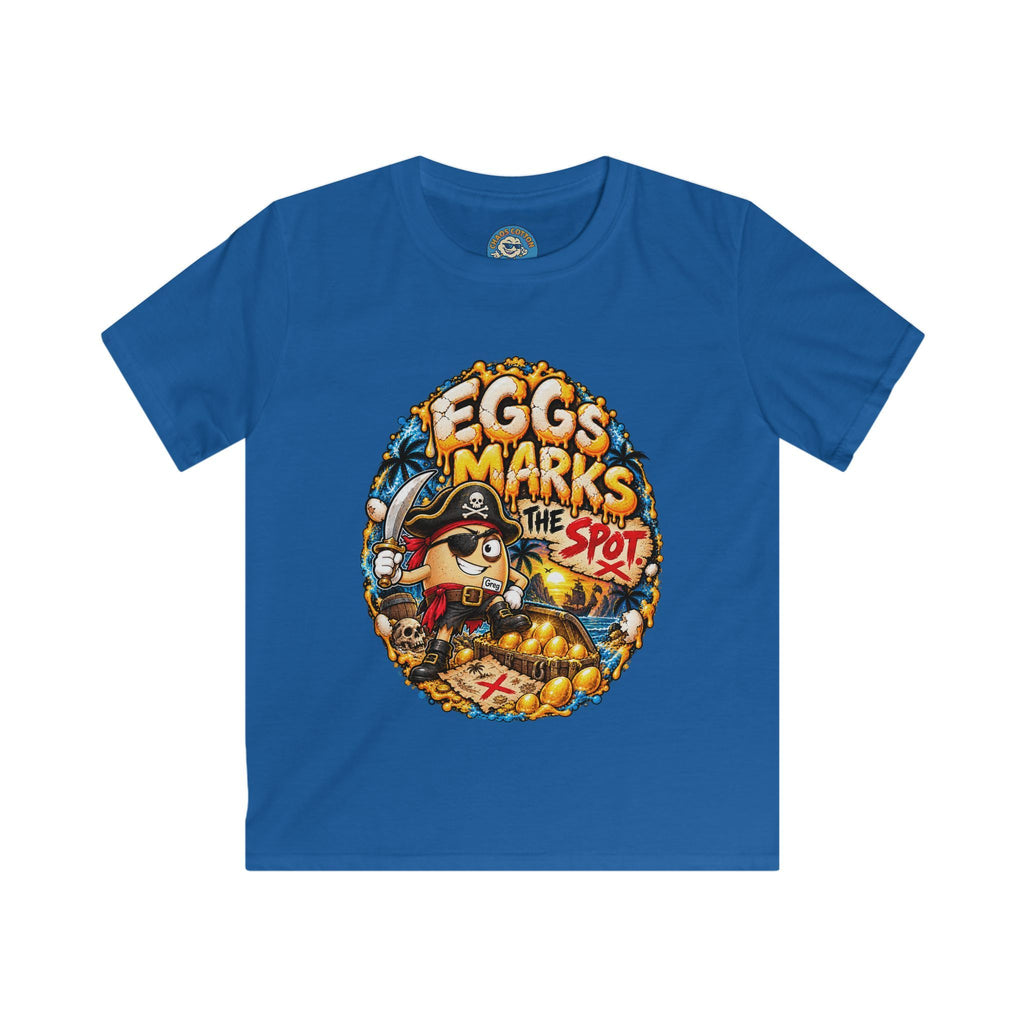 Greg the Egg "Eggs Marks the Spot" Kids T-Shirt