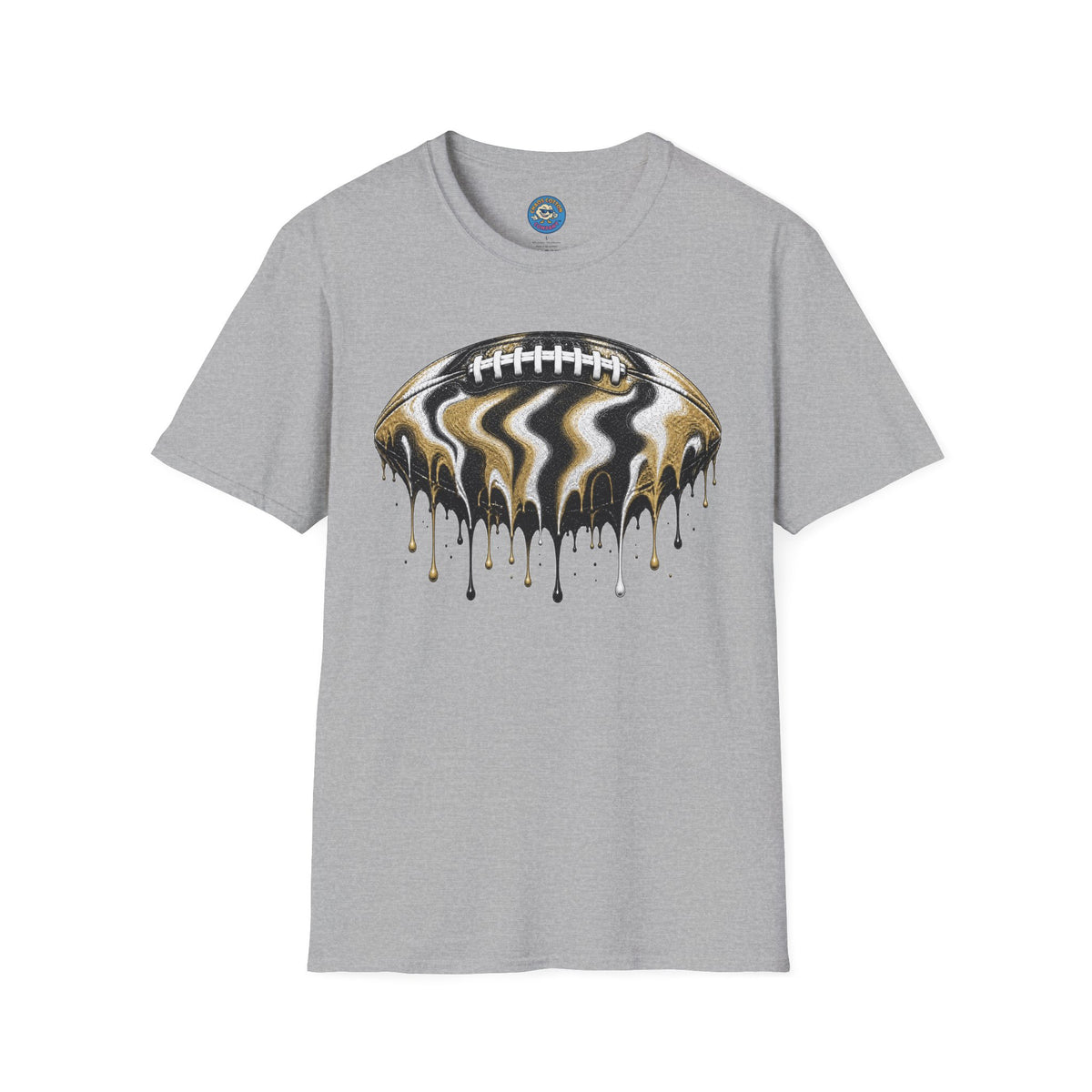Vanderbilt Commodores Drip Football T-Shirt