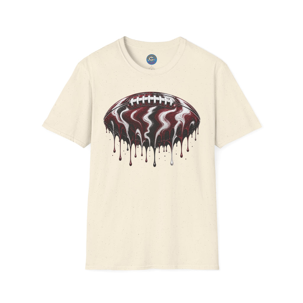 South Carolina Gamecocks Drip Football T-Shirt