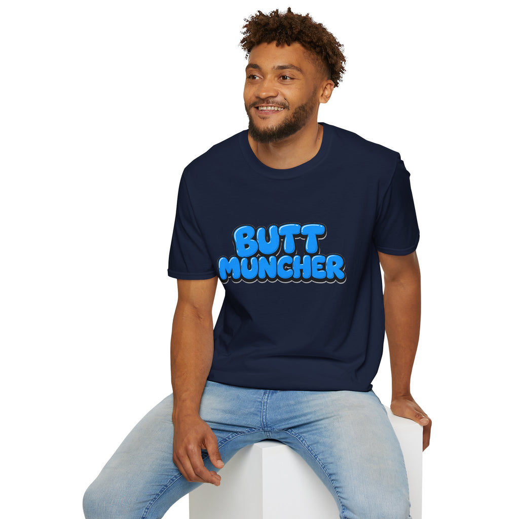 Butt Muncher T-Shirt (Blue)