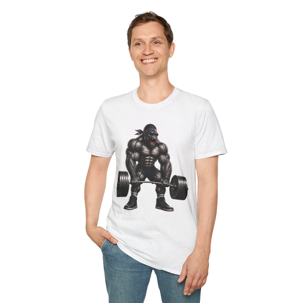 Gorilla Weightlifting T-Shirt (Deadlift)