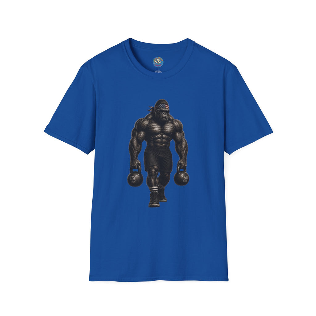 Gorilla Weightlifting T-Shirt (Farmer Carry)
