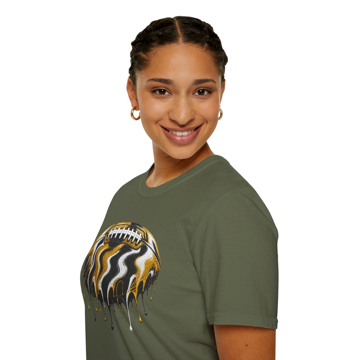 Missouri Tigers Drip Football T-Shirt