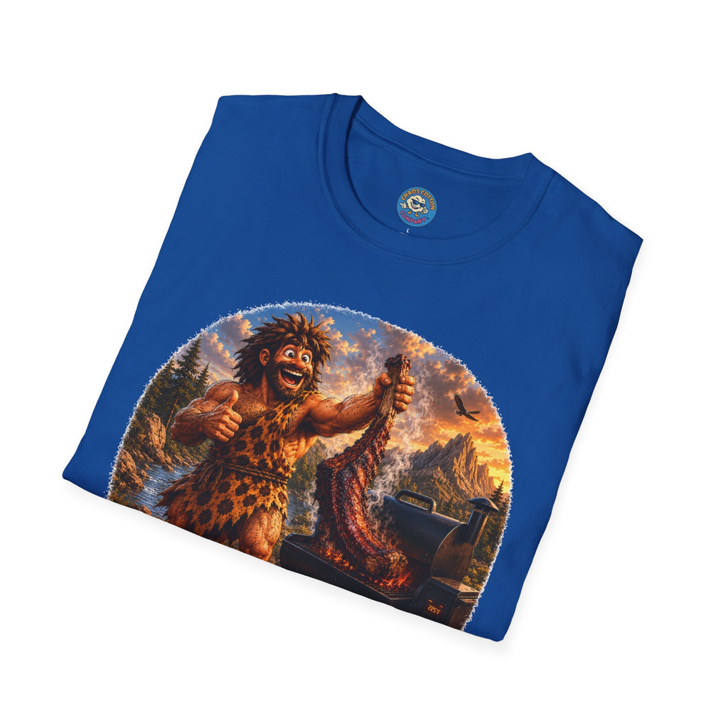 Caveman Grilling T-Shirt