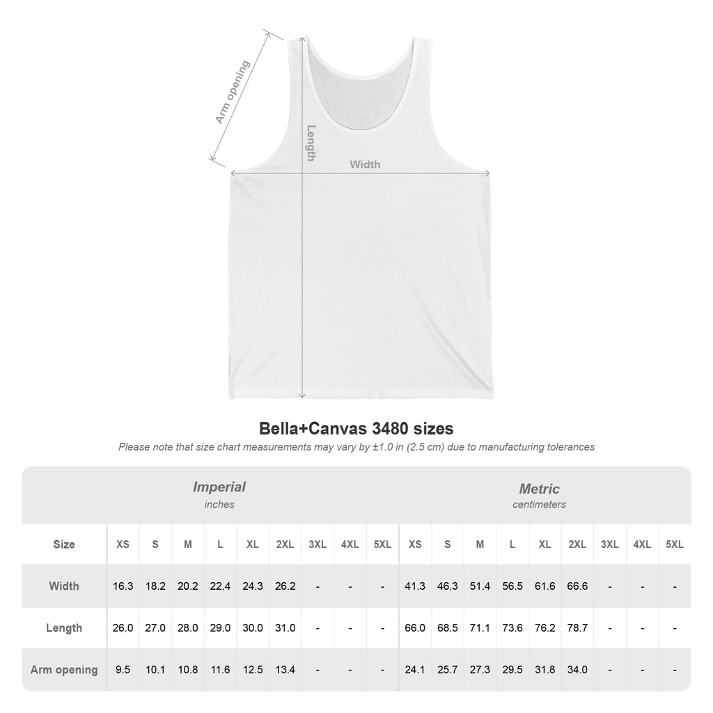 Sun Valley Lake Unisex Tank Top