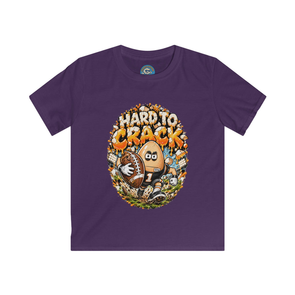 Greg the Egg "Hard to Crack" Football Kids T-Shirt