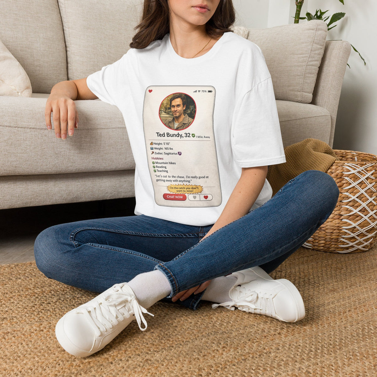 Ted Bundy Dating Profile T-Shirt
