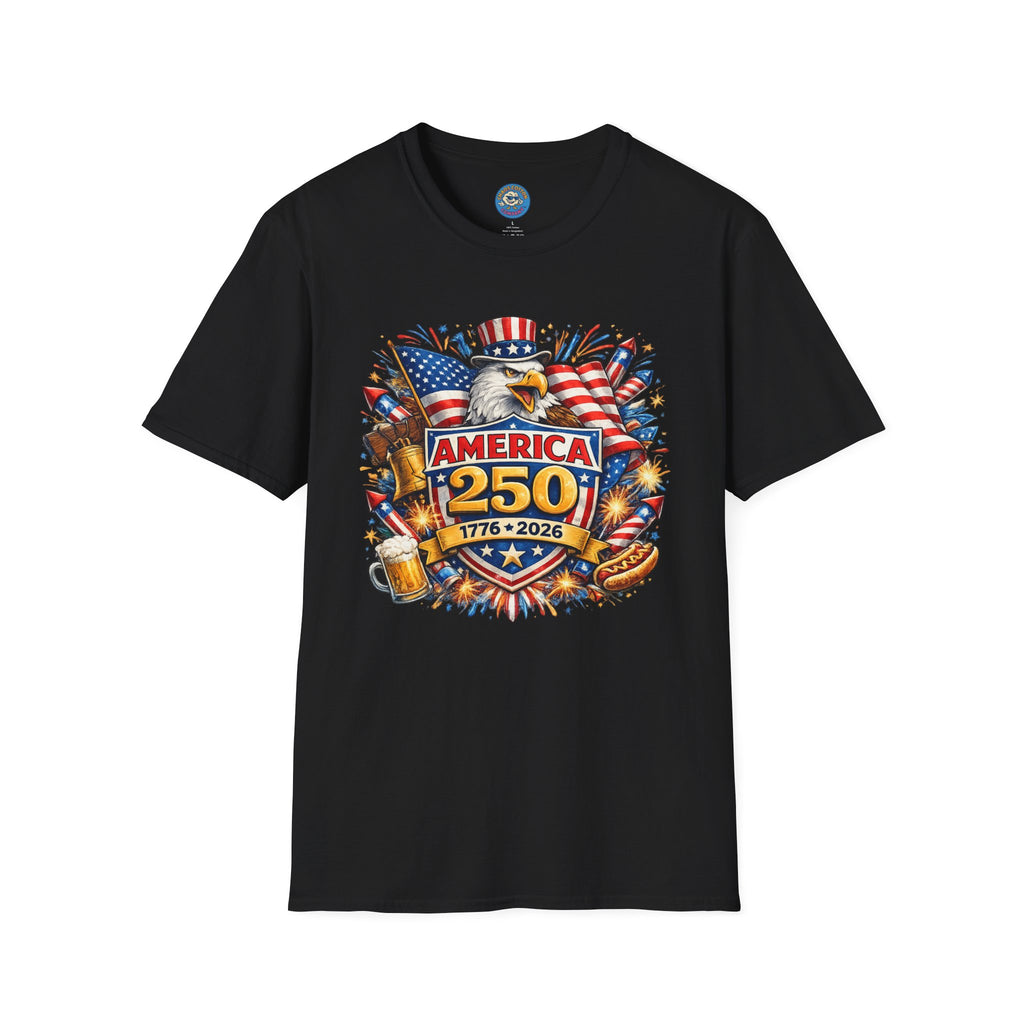 1776-2026 America 250 Patriotic T-Shirt