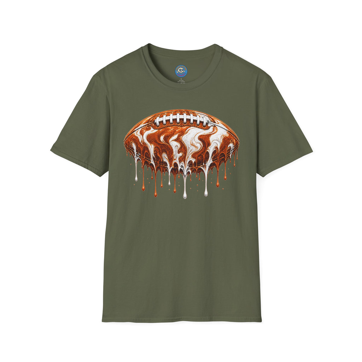 Texas Longhorns Drip Football T-Shirt