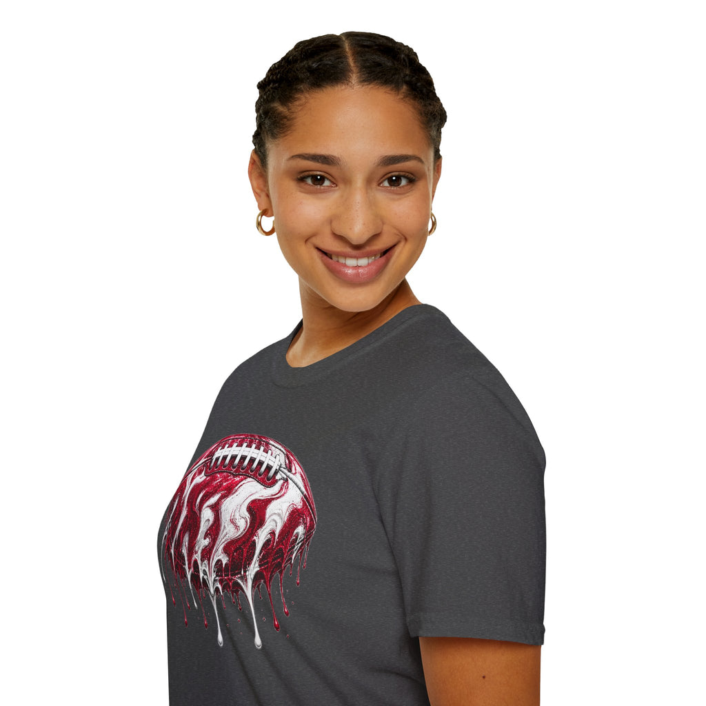 Oklahoma Sooners Drip Football T-Shirt