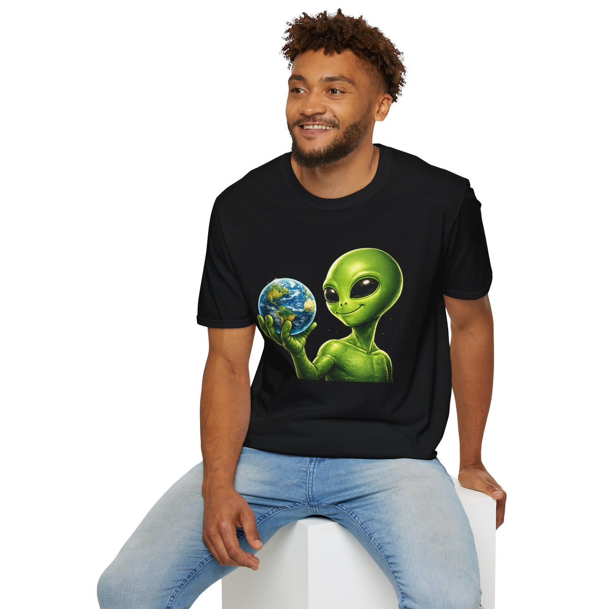 Earth in Their Hands Alien T-Shirt