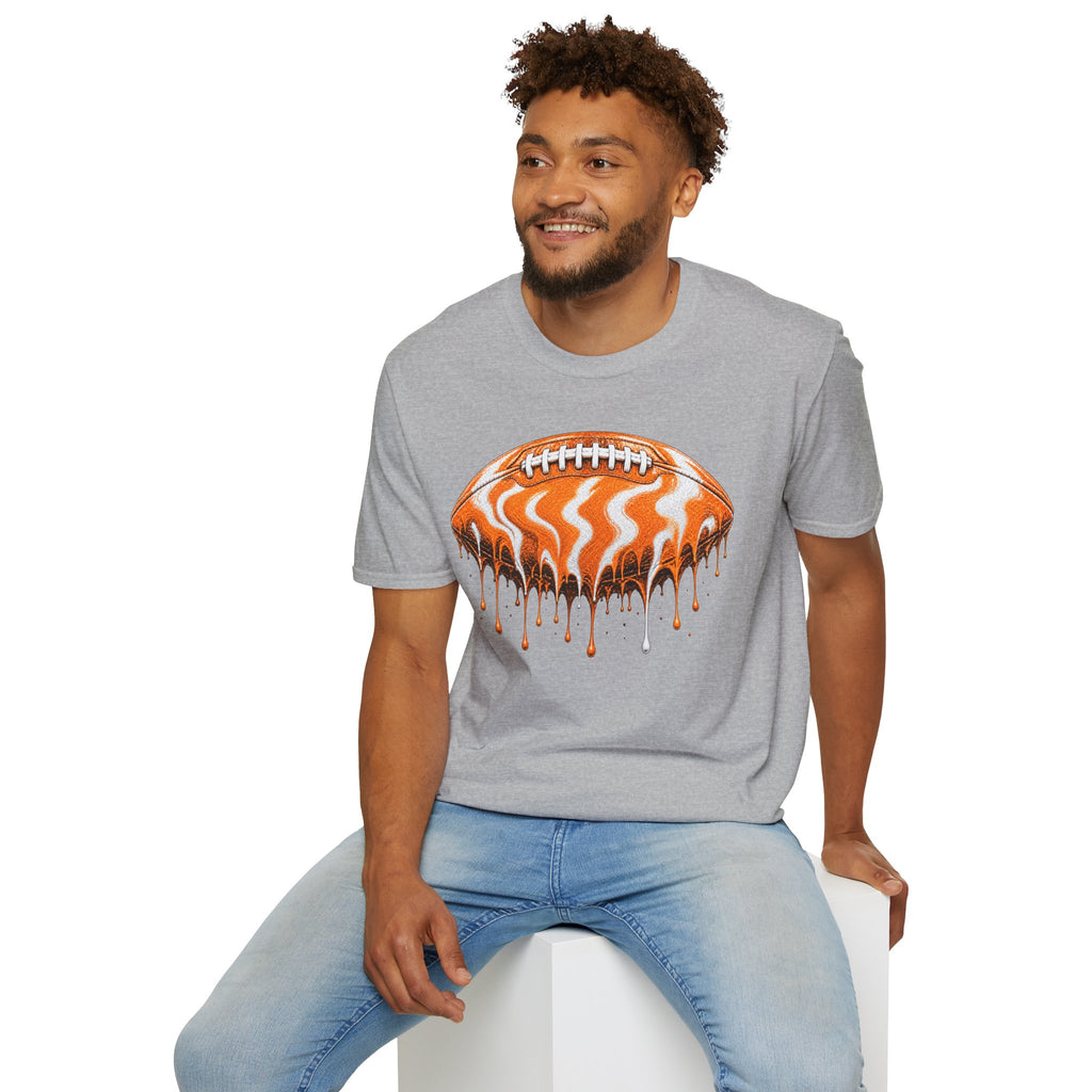 Tennessee Volunteers Drip Football T-Shirt