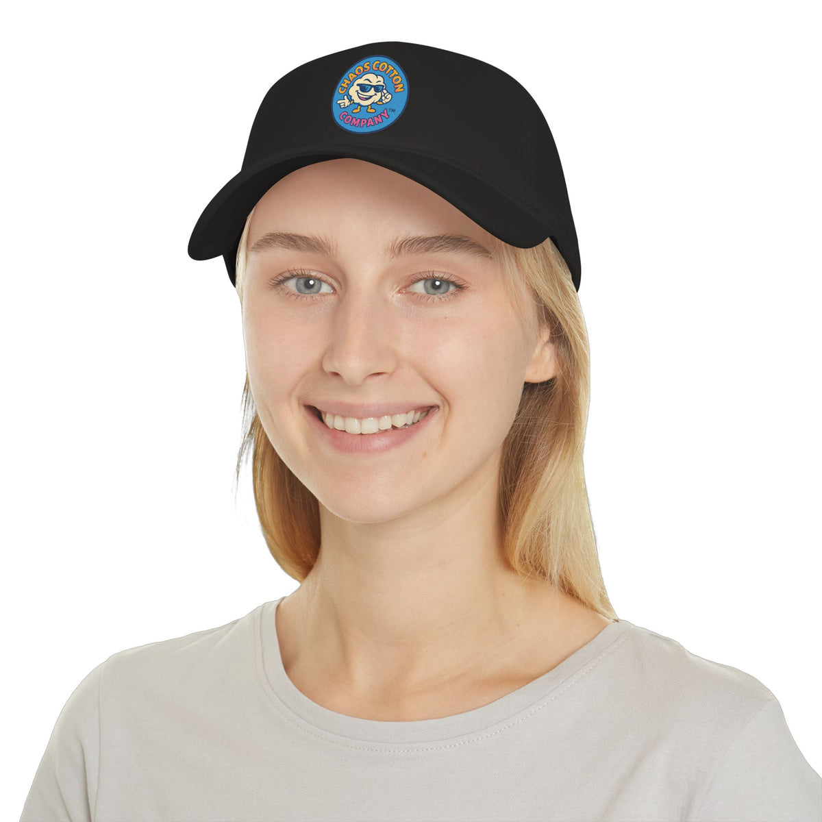 Chaos Cotton Company Logo Low Profile Cap