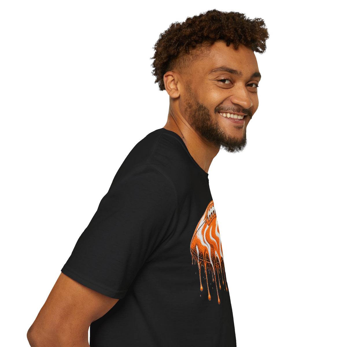 Tennessee Volunteers Drip Football T-Shirt