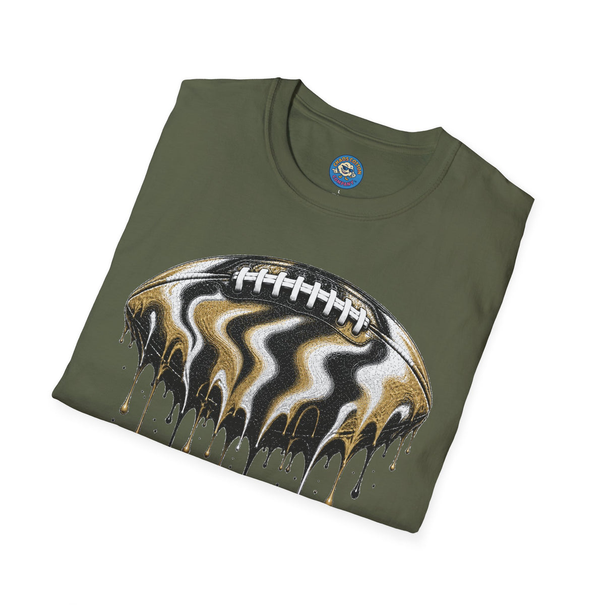 Vanderbilt Commodores Drip Football T-Shirt
