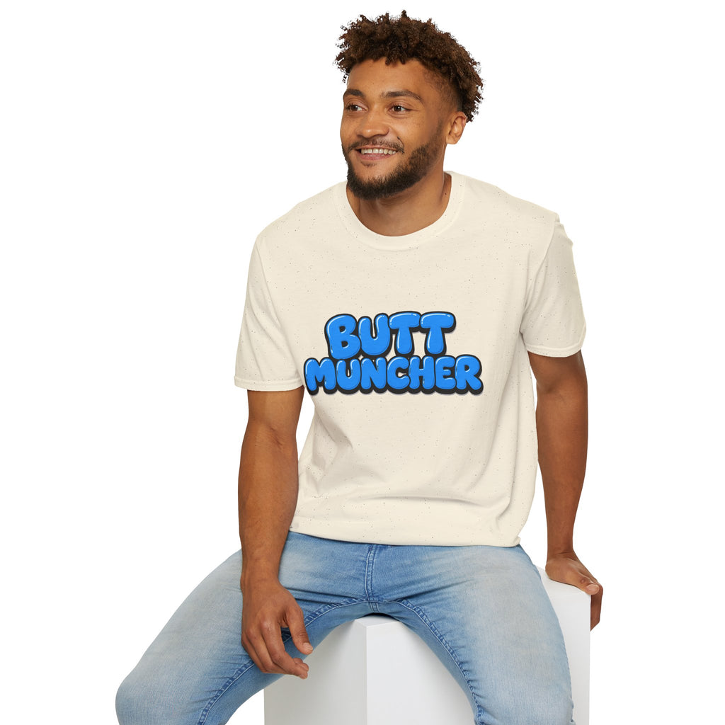 Butt Muncher T-Shirt (Blue)