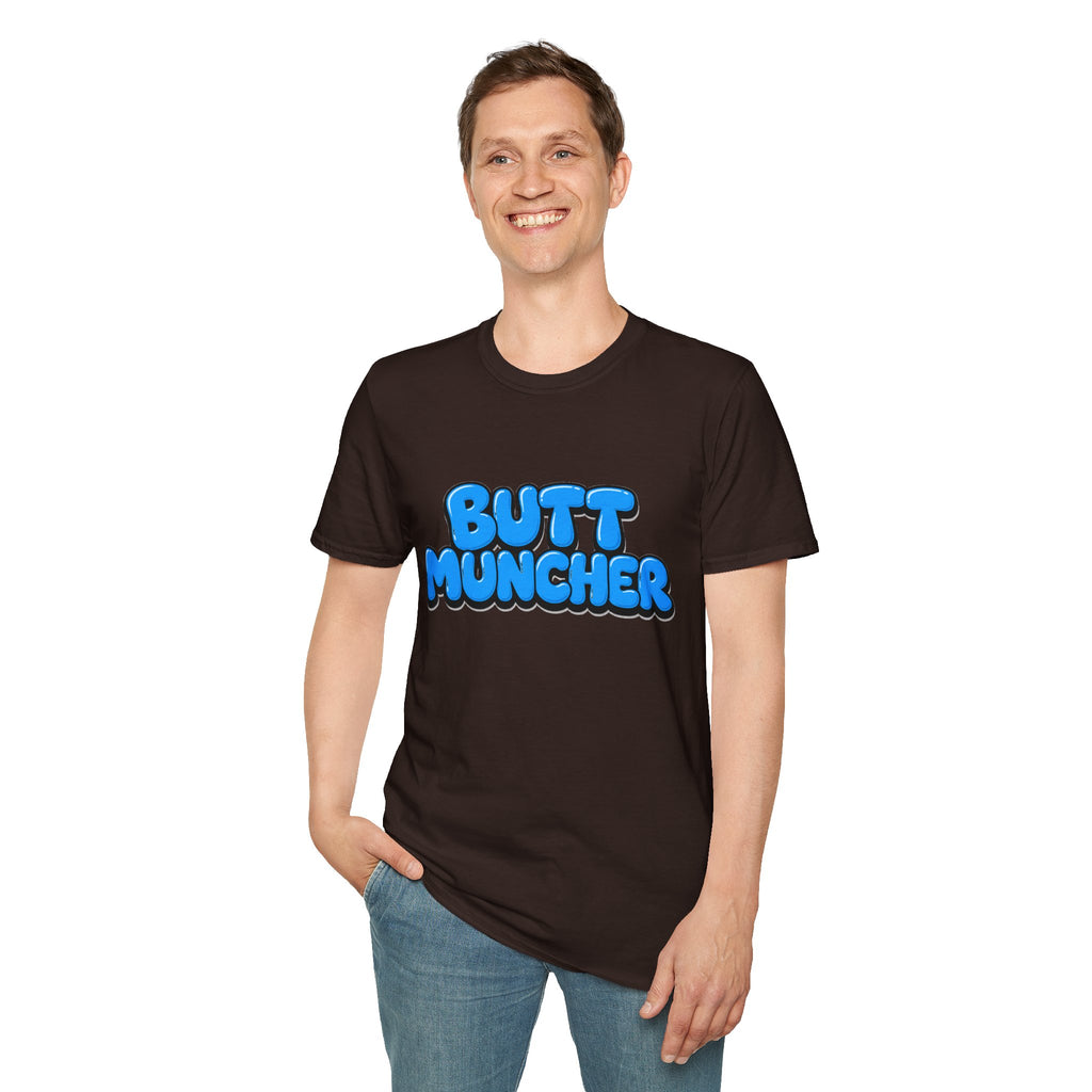 Butt Muncher T-Shirt (Blue)