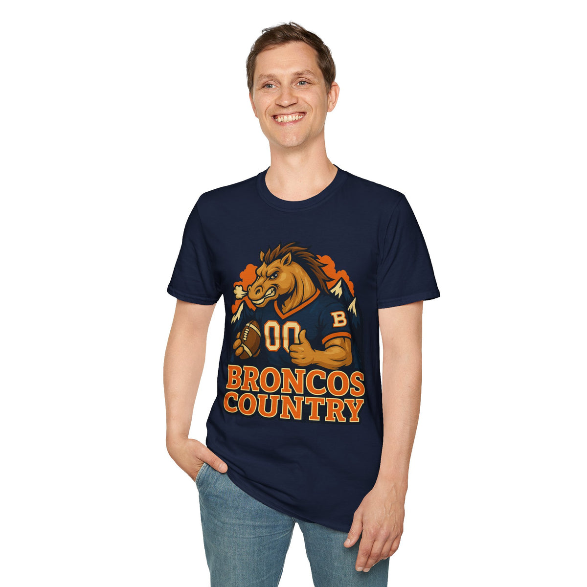 Broncos Country Mascot T-Shirt
