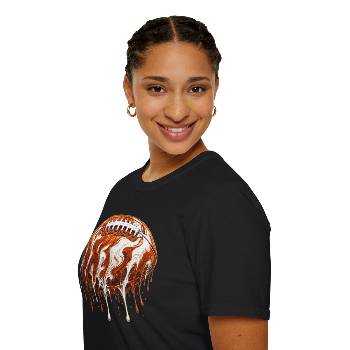 Texas Longhorns Drip Football T-Shirt