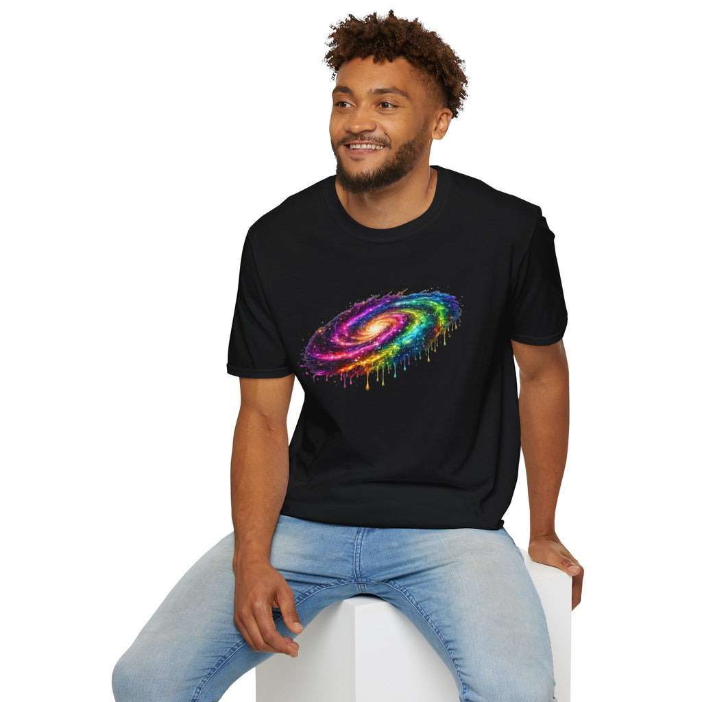Rainbow Drip Galaxy T-Shirt