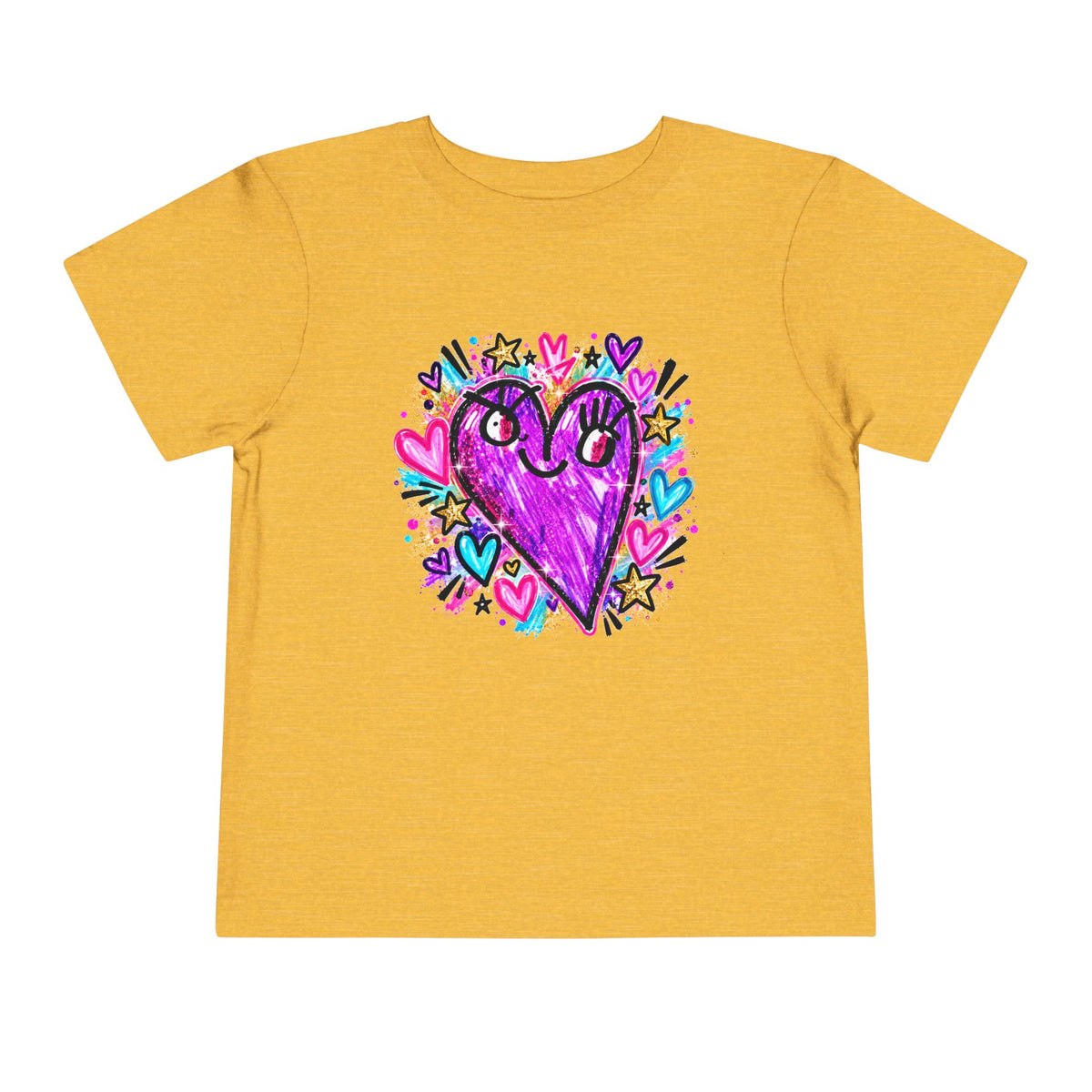 Hearts and Stars Toddler T-Shirt