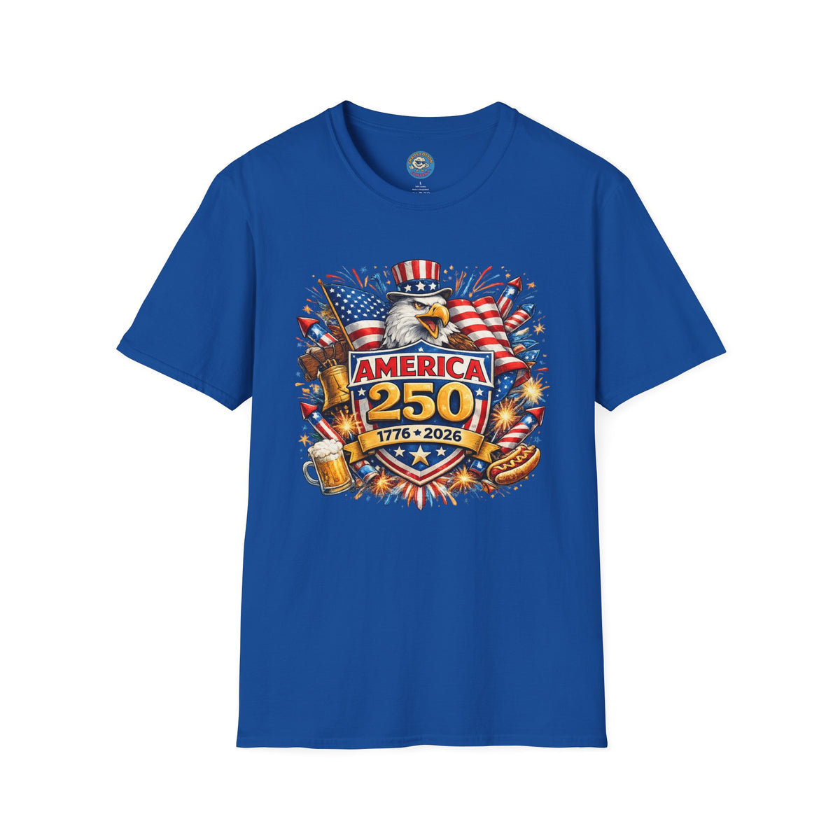 1776-2026 America 250 Patriotic T-Shirt