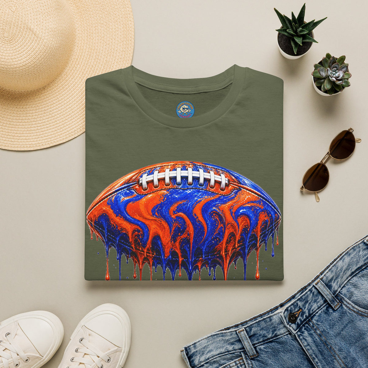 Florida Gators Football Drip T-Shirt