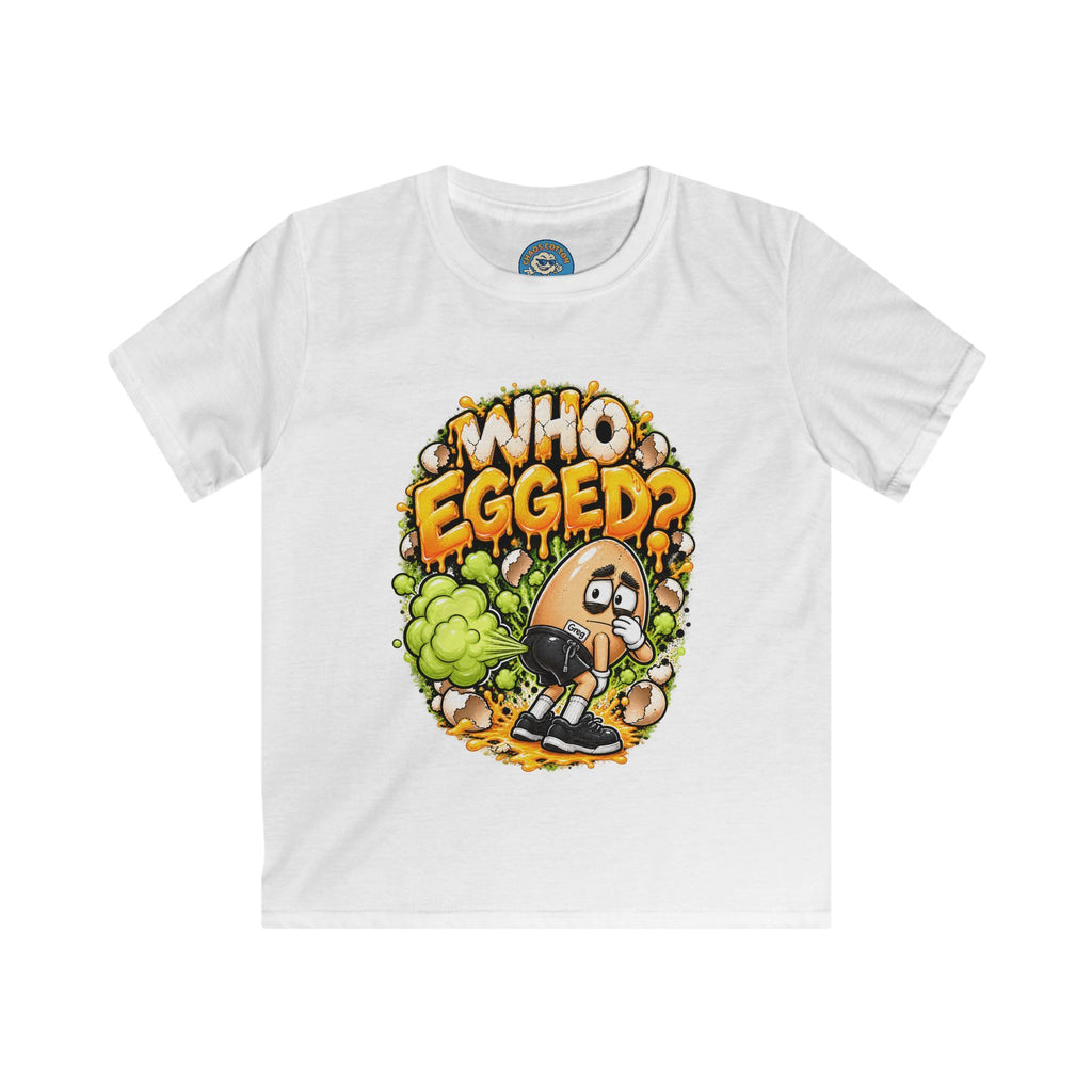 Greg the Egg "Who Egged" Kids T-Shirt