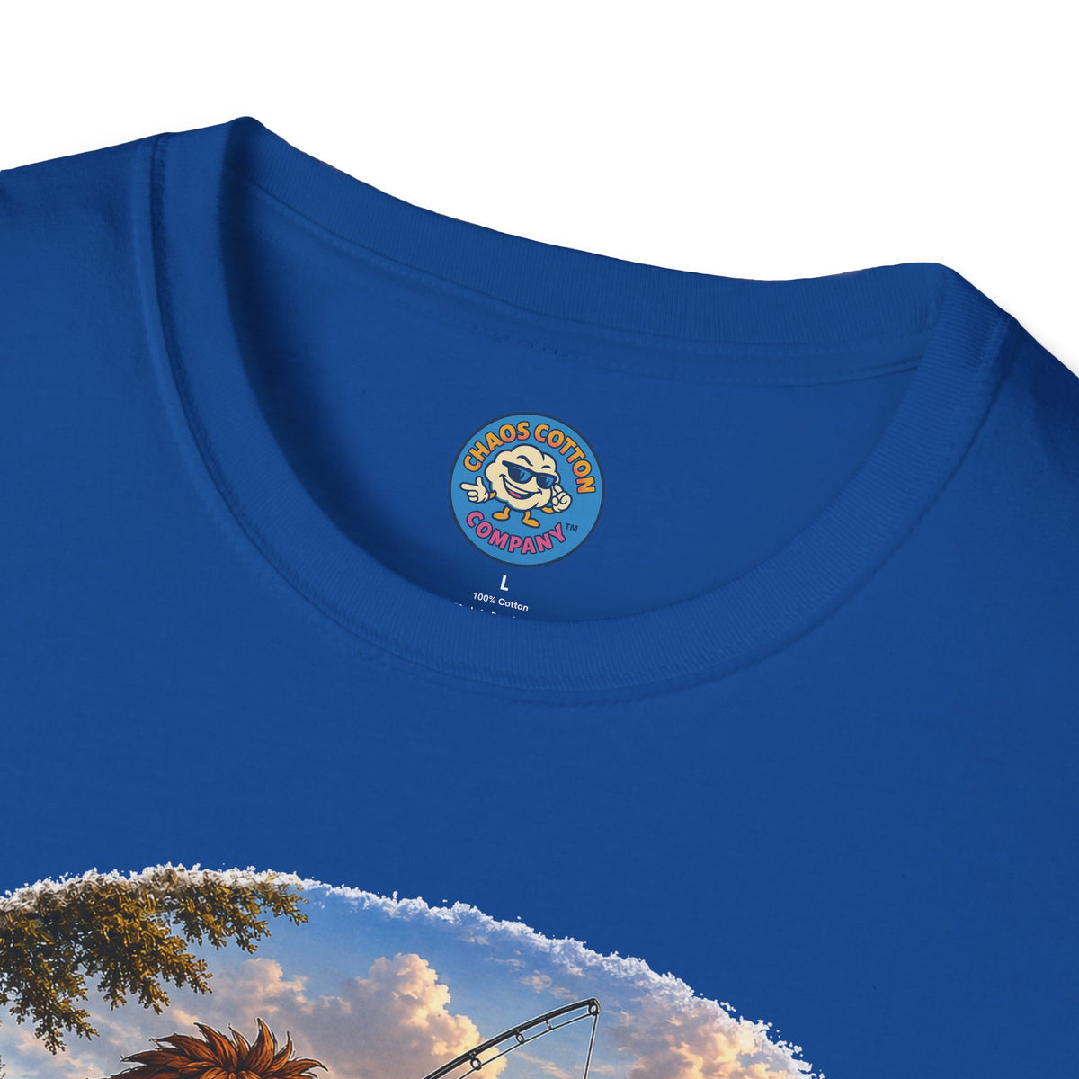 Caveman Goes Fishing T-Shirt