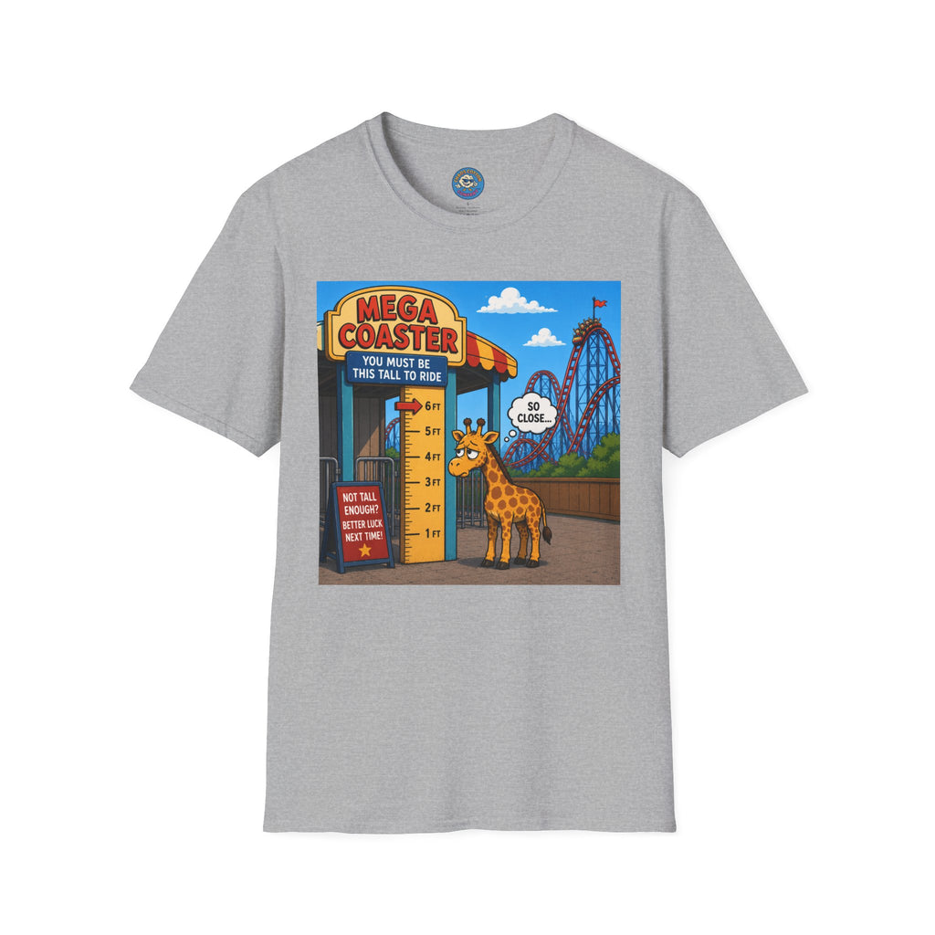 Almost Tall Enough Giraffe T-Shirt