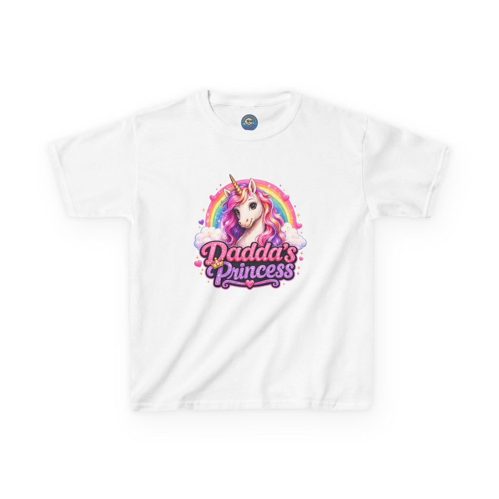 Dadda's Princess Unicorn Kids T-Shirt