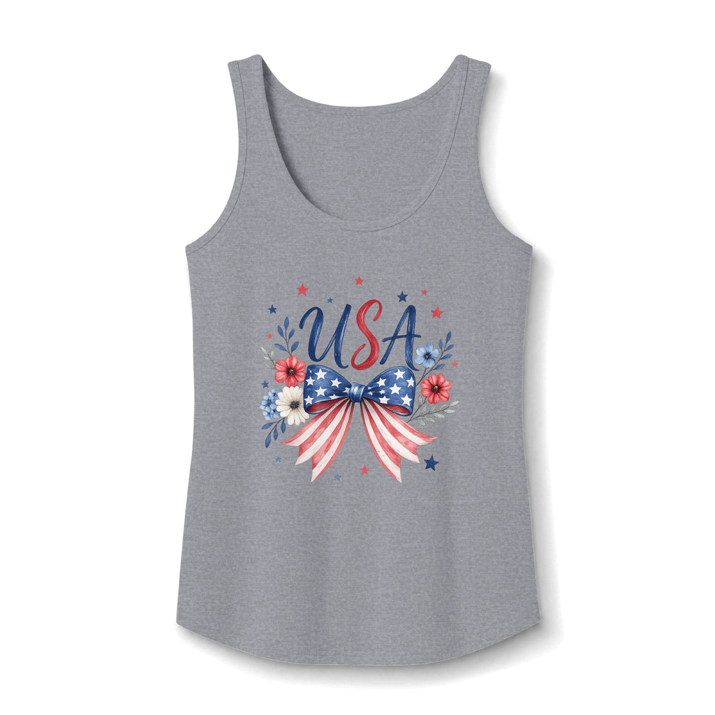 Stars, Stripes, & Blooms Women's Tank Top