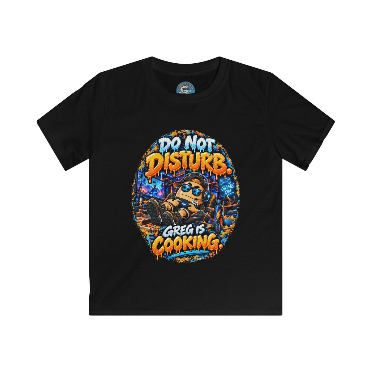 Greg the Egg "Greg is Cooking" Kids T-Shirt