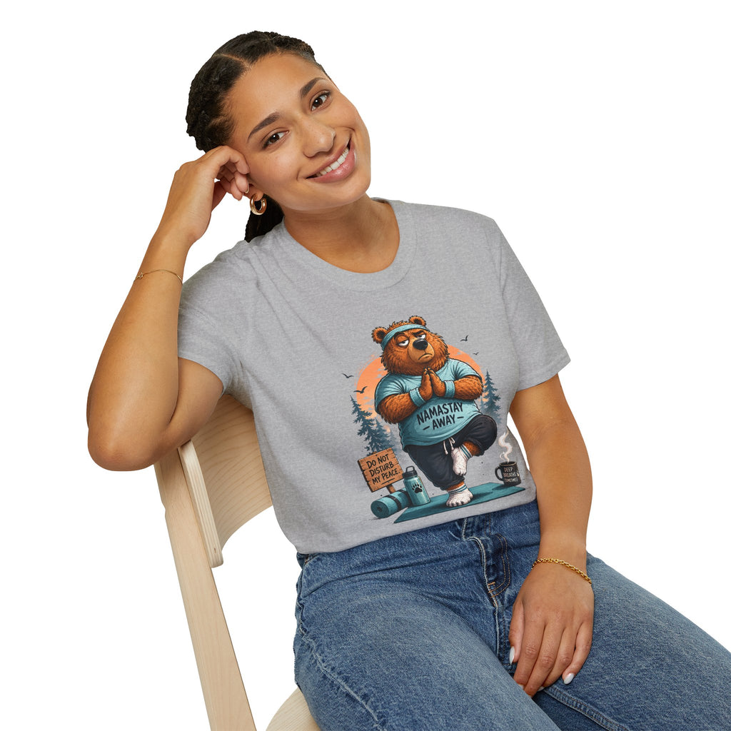 Namastay Away Bear Yoga T-Shirt