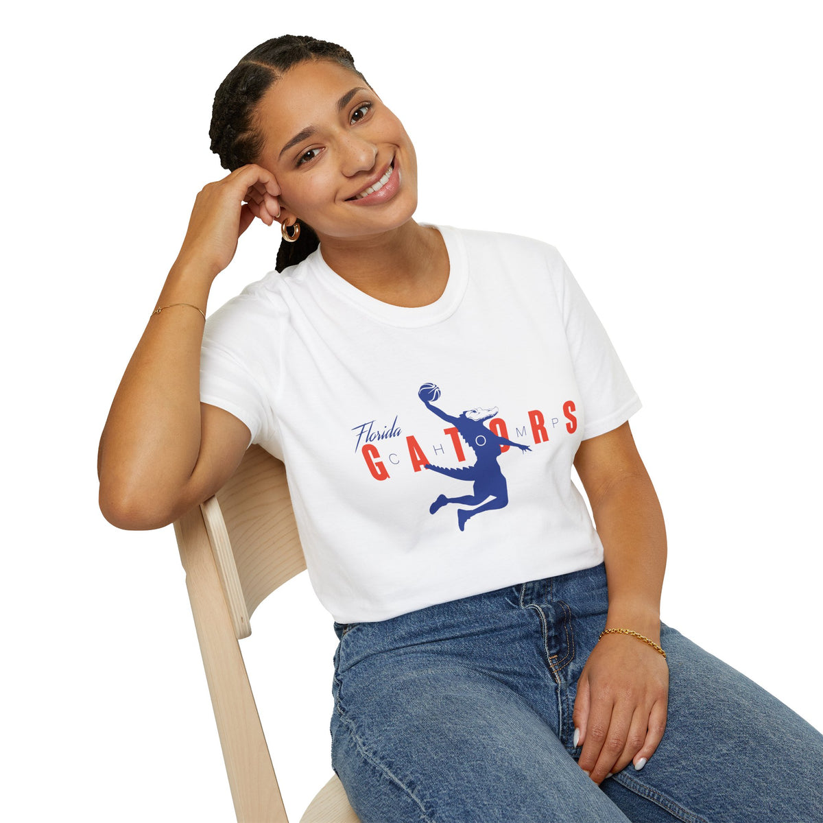 Florida Gators Chompman Basketball T-Shirt (V1)