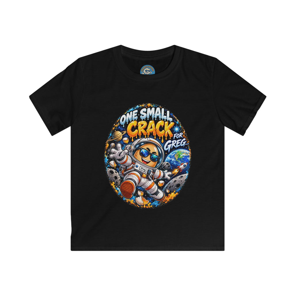 Greg the Egg "One Small Crack" Kids T-Shirt