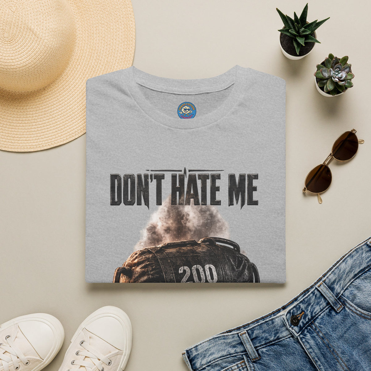 Don't Hate Me Embrace Me T-Shirt | Strongman