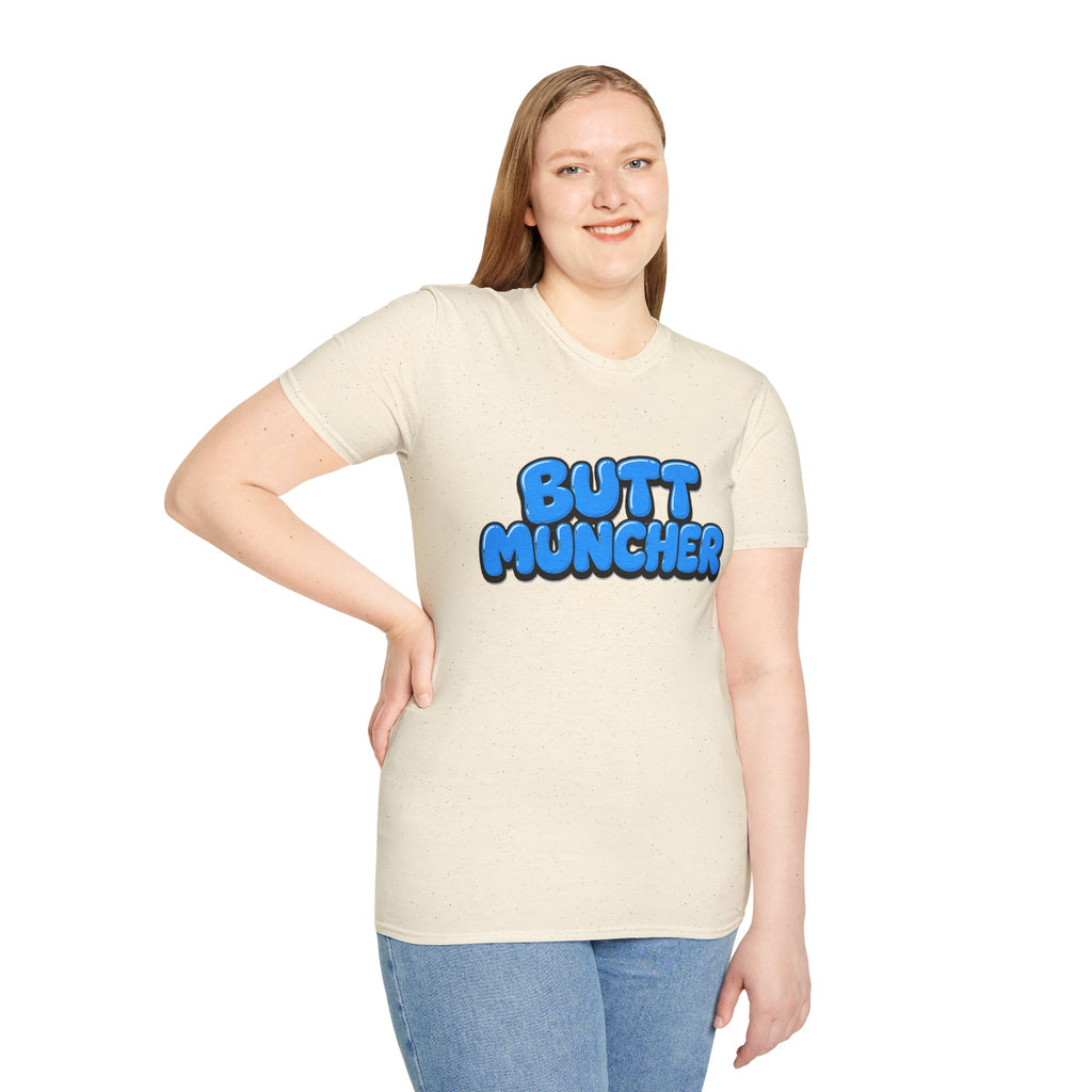 Butt Muncher T-Shirt (Blue)